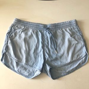 Denim dolphin shorts